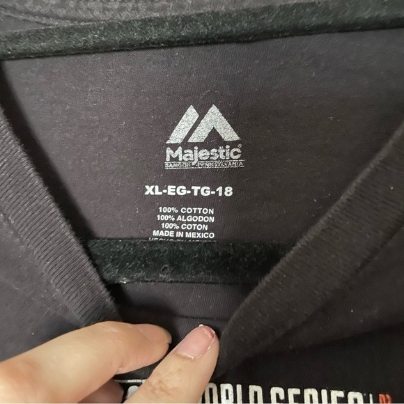 San Francisco SF Giants Baseball Black #evenyears Graphic Short Sleeve T-Shirt - Picture 3 of 4